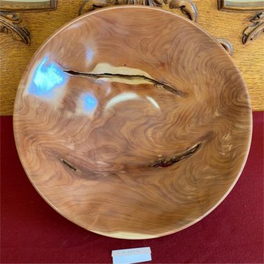 Cedar wooden bowl