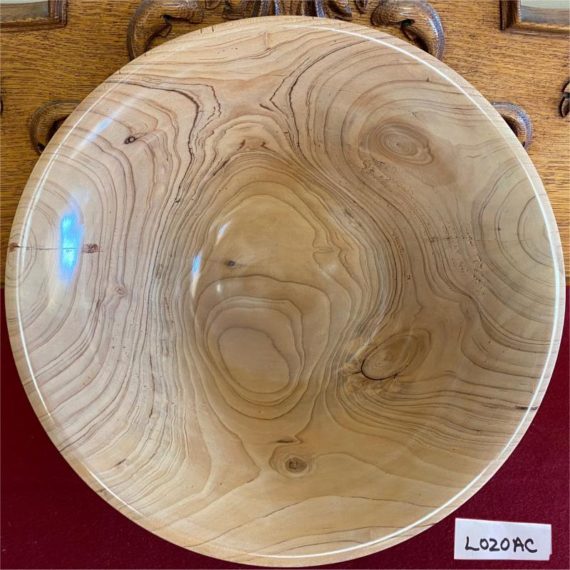 Cypress wood bowl